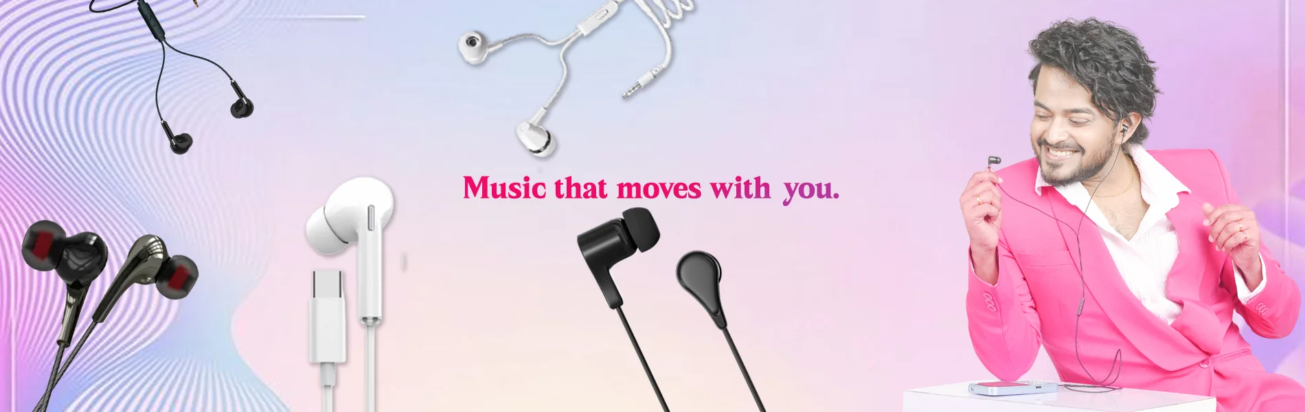 texllo earphones banner